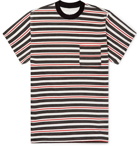 Noon Goons - Striped Cotton-Jersey T-Shirt - Black