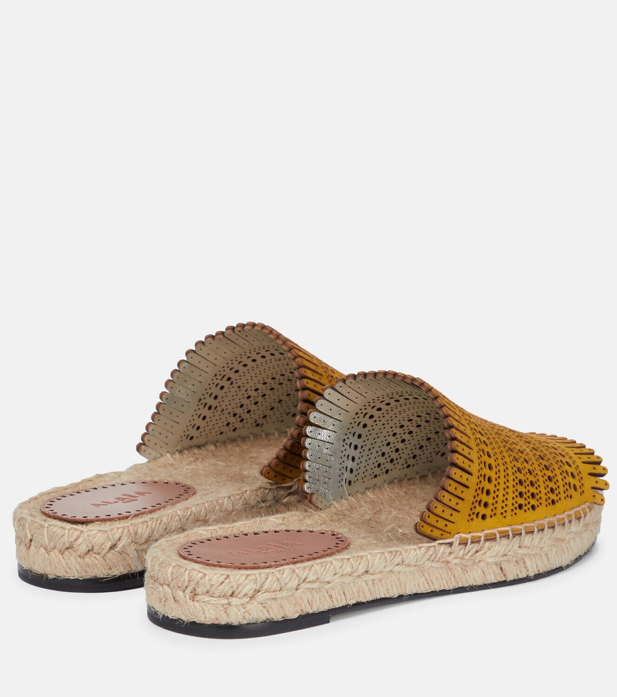 Alaïa Suede espadrilles