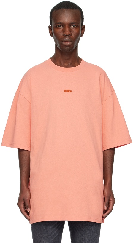 Photo: 032c Orange Terra Oversized T-Shirt
