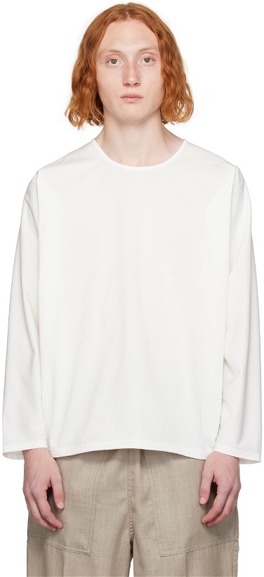Photo: RAINMAKER KYOTO White Dolman Long Sleeve T-Shirt