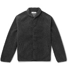 YMC - Shawl-Collar Fleece Bomber Jacket - Men - Charcoal