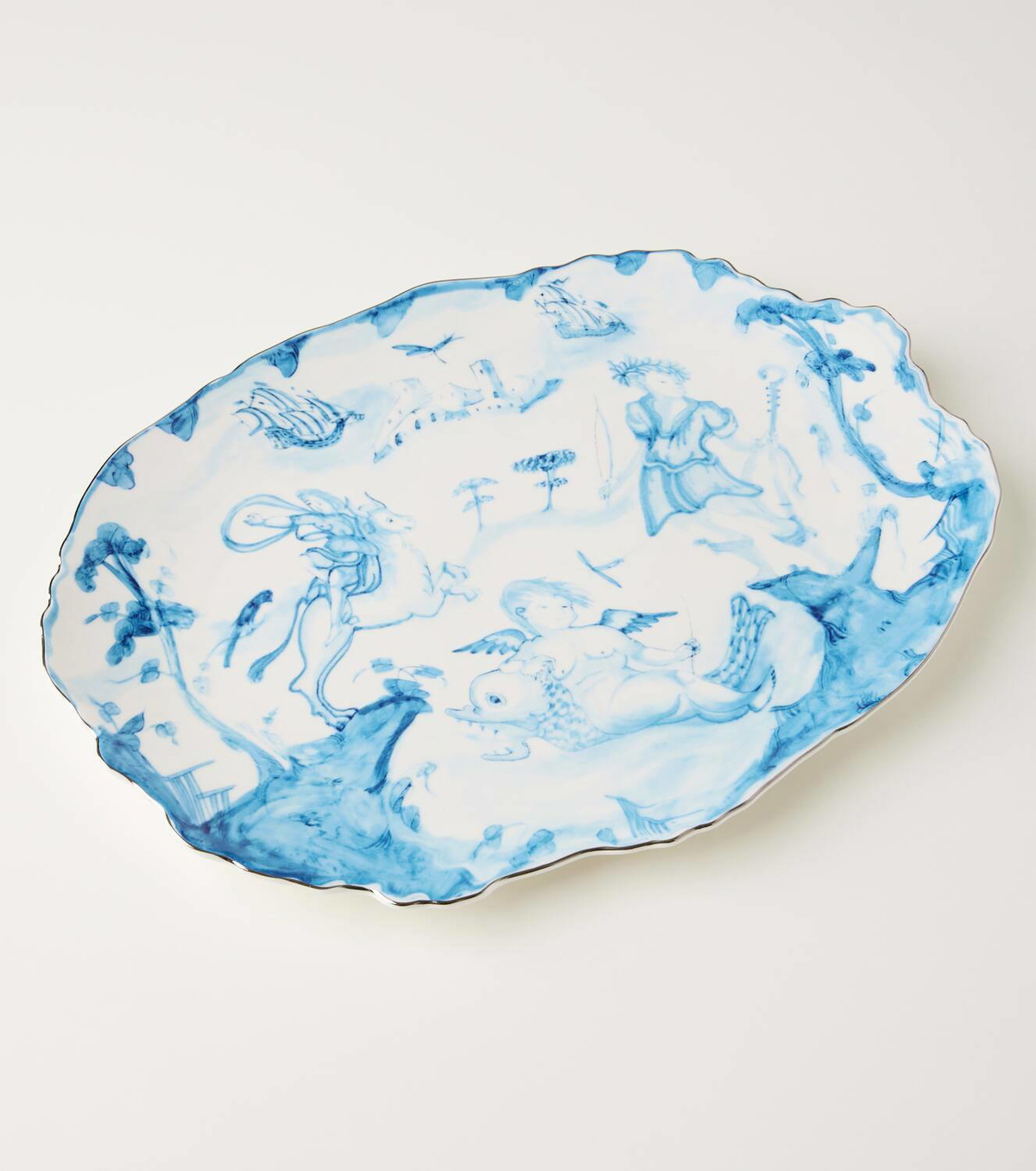 Seletti x Diesel Living Classics on Acid platter