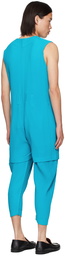 HOMME PLISSÉ ISSEY MIYAKE Blue Colorful Pleats Jumpsuit