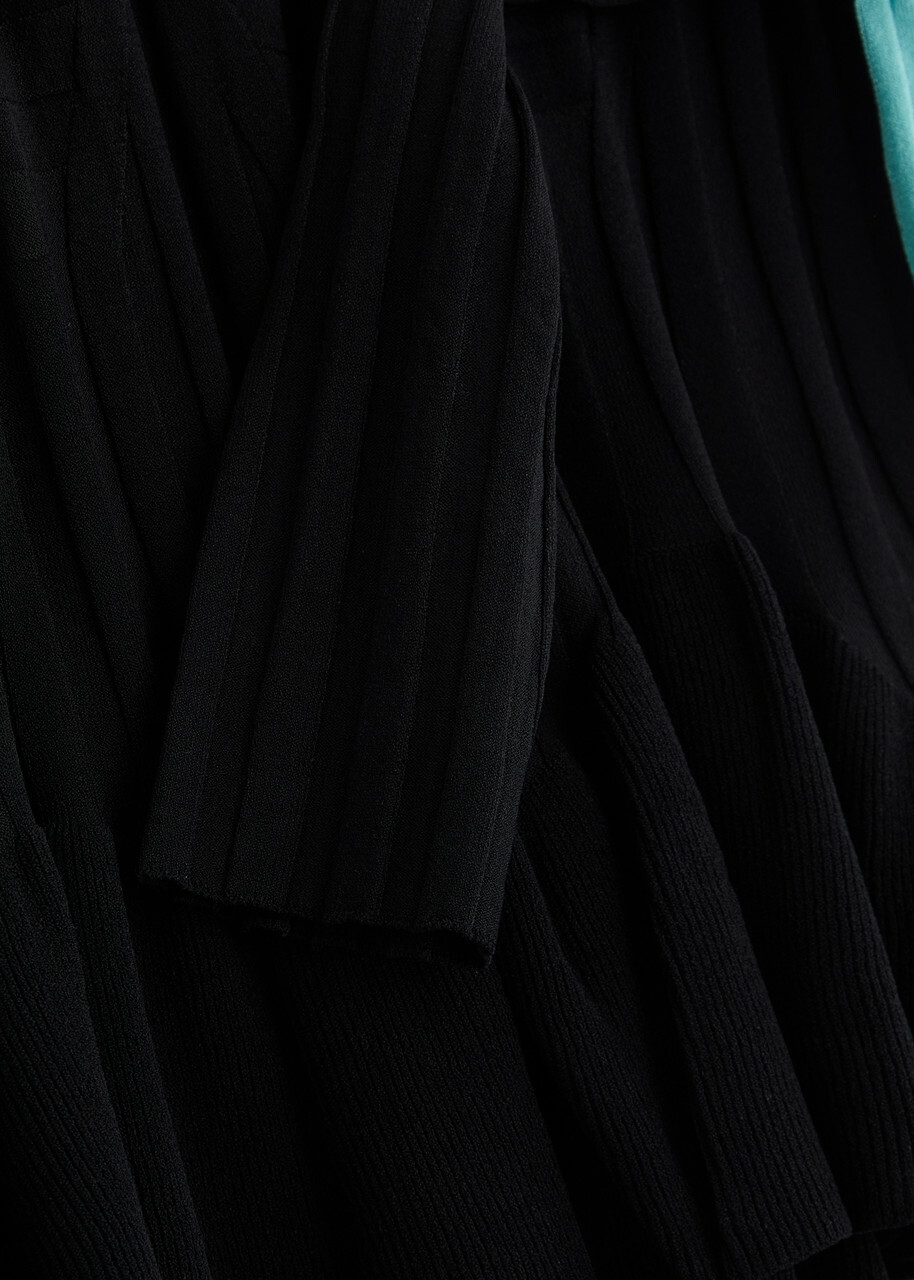 PH5 Dakota Ribbed-knit top Black