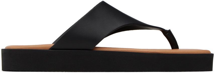 by Malene Birger Black Tevi Heeled Sandals by Malene Birger