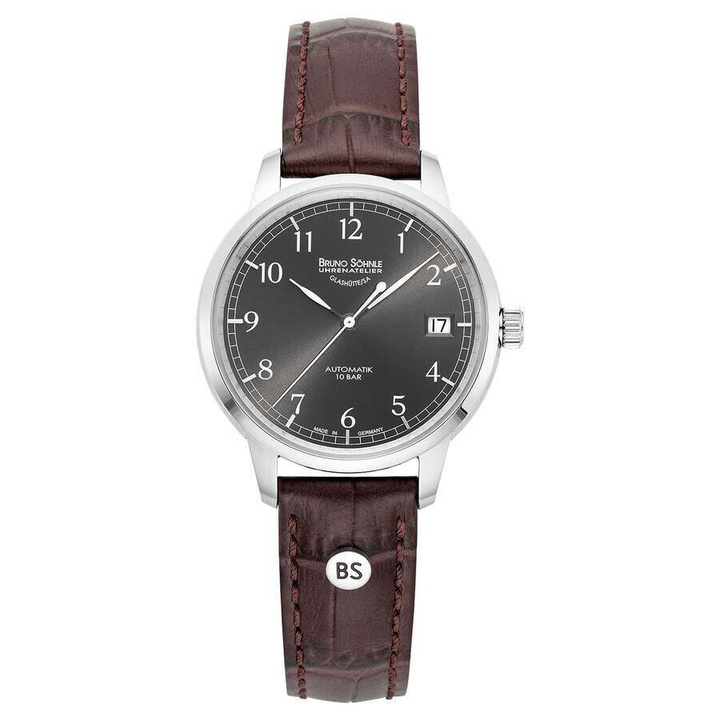 Photo: Bruno Sohnle Frankfurt Hamburg Automatic Grey Dial Ladies Watch 17-12204-821