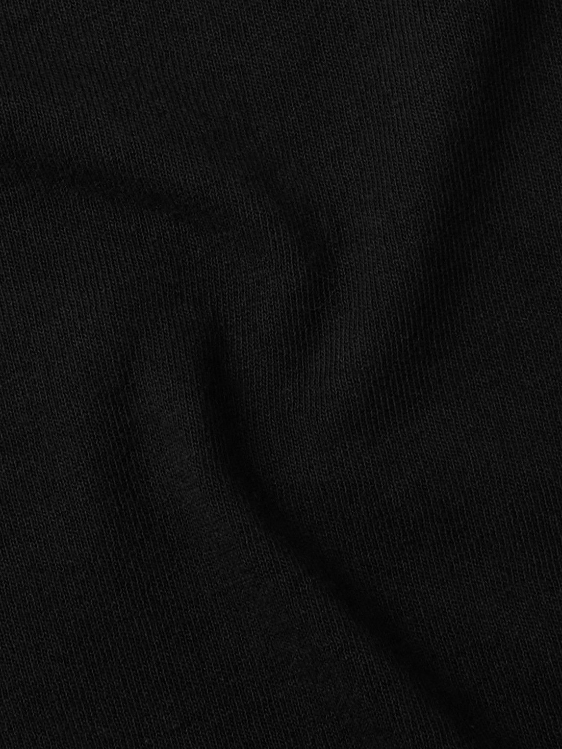 Nili Lotan - Brandon Cotton-Jersey T-Shirt - Black