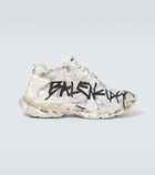 Balenciaga Runner Graffiti distressed sneakers