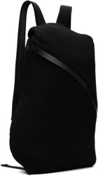 PLEATS PLEASE ISSEY MIYAKE Black Bias Pleats Backpack