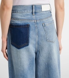 Xu Zhi Embellished wide-leg jeans