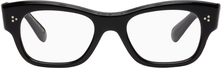 Photo: Oliver Peoples Black Stanfield Glasses