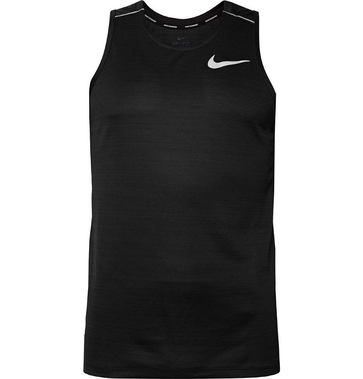 Photo: Nike Running - Miler Dri-FIT Tank Top - Black
