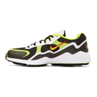 Nike Black and Green Air Zoom Alpha Sneakers