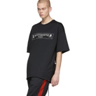 mastermind WORLD Black Boxy Pique T-Shirt