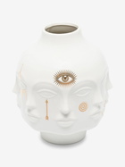 Jonathan Adler White Gilded Dora Maar Vase