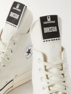 Rick Owens - Converse DRKSTAR Chuck 70 Canvas High-Top Sneakers - White