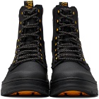 Dr. Martens Black Iowa Coated Canvas Boots
