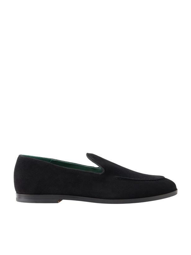 Photo: VINNY's - Marcel Suede Loafers - Black