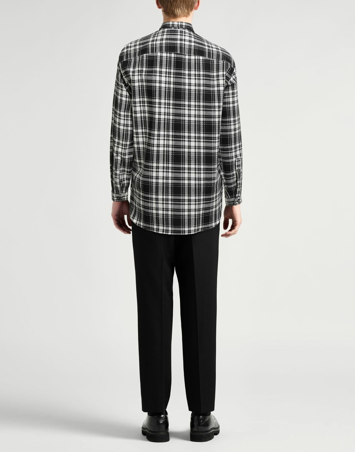 Lardini Mens Shirt in Black