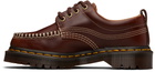 Dr. Martens Brown Lowell Leather Moc Toe Derbys