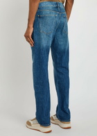 7 For All Mankind Modern Straight-leg Jeans Mid Blu