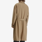 Róhe Men's Relaxed Car Coat in Khaki