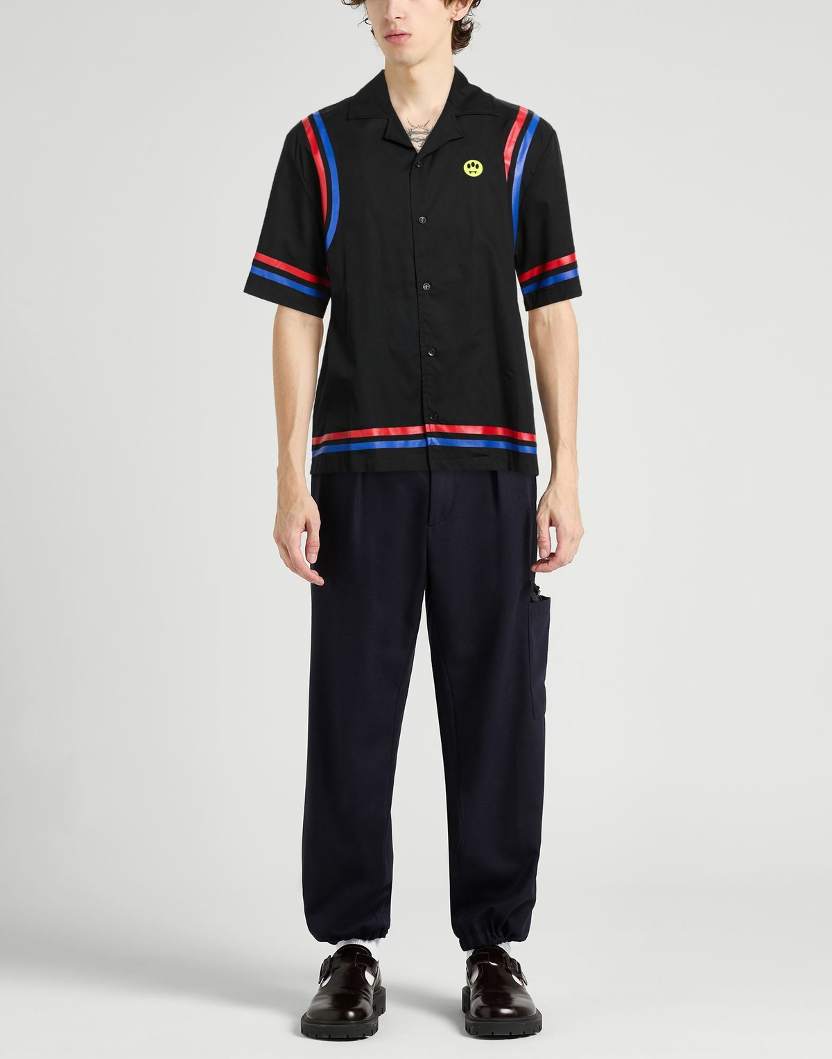 Barrow Mens Shirt in Black