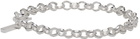 Hatton Labs Silver Diamond Cut Belcher Bracelet