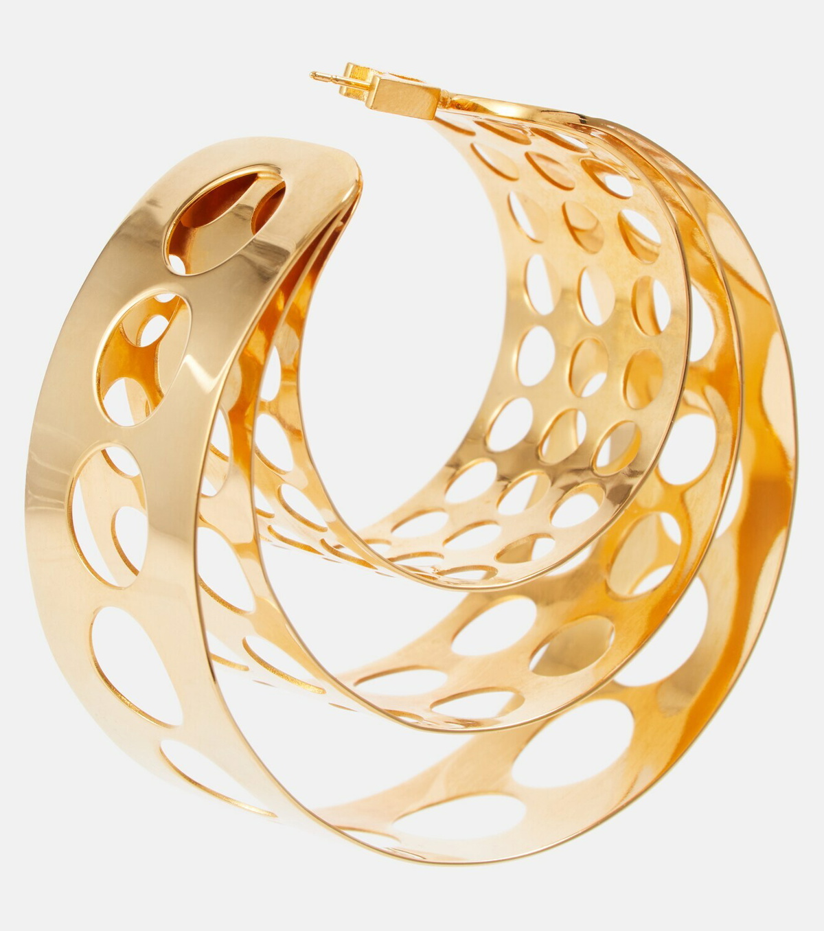 Alaïa Openwork hoop earrings ALAÏA