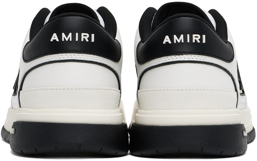 AMIRI White & Black Classic Low Sneakers Amiri