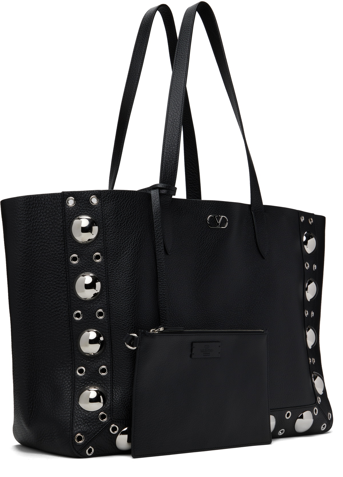 Valentino Black Nellcôte Large Shopping Tote Valentino