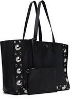 Valentino Black Nellcôte Large Shopping Tote