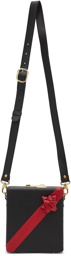 Ernest W. Baker Black Present Messenger Bag