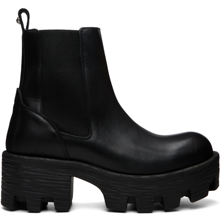 Photo: Diesel Black D-Hammer Chunky Boots