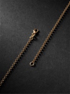 Foundrae - 18-Karat Gold, Diamond and Enamel Necklace