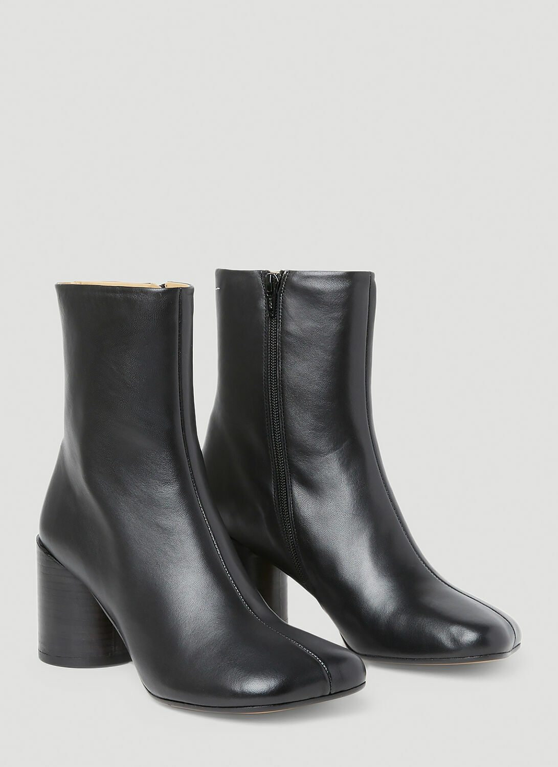 MM6 Maison Margiela Square Ankle Boots