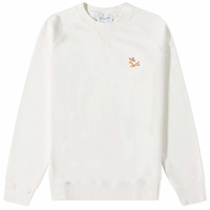 Photo: Maison Kitsuné Chillax Fox Patch Classic Sweat