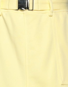 Jijil Womens Midi skirt in Yellow