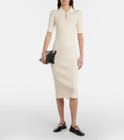 Jil Sander Knitted wool midi dress