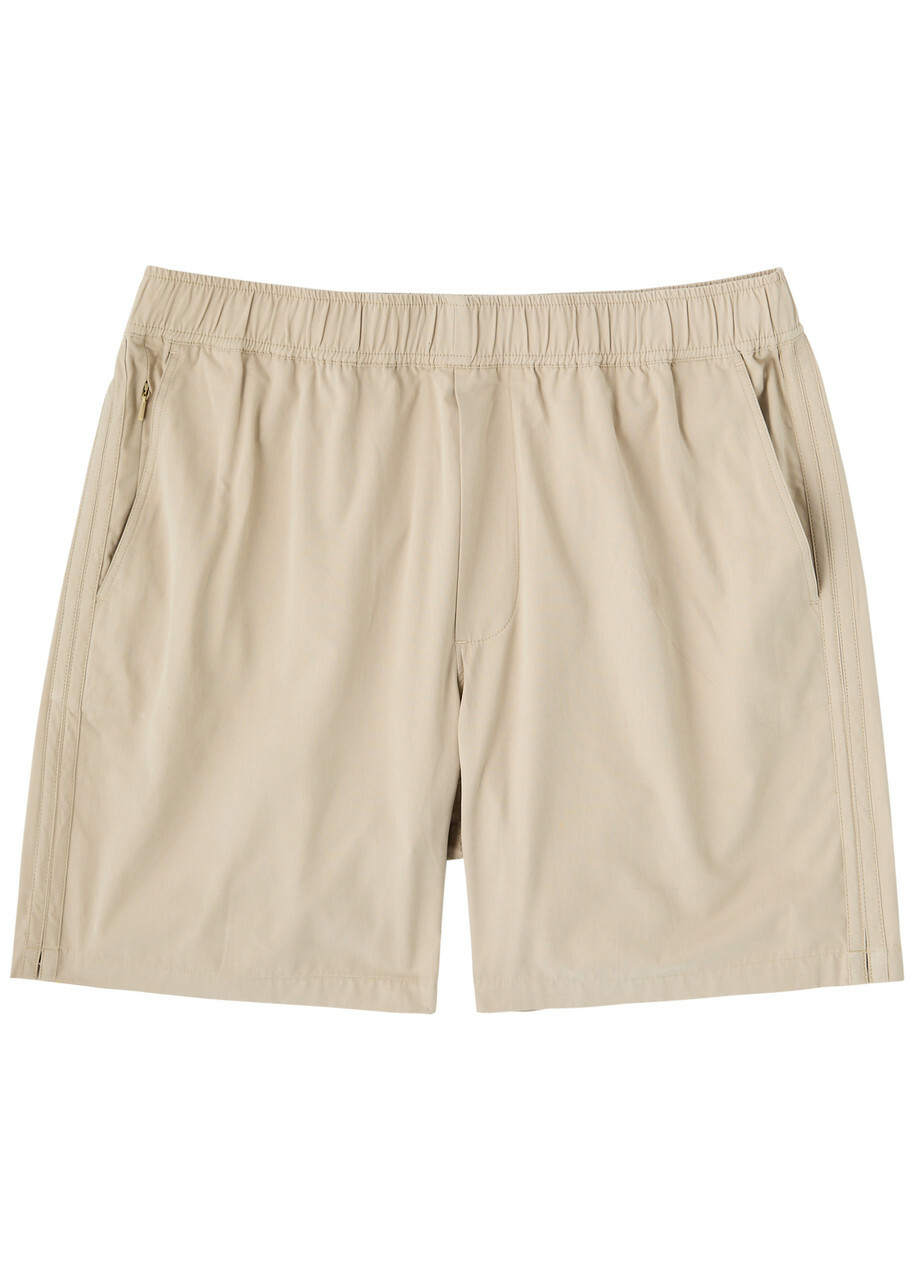 Paige Ross Poplin Shorts Cream