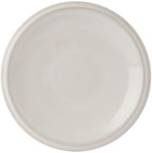 BKLYN CLAY White Saturn Dinnerwear Cereal Bowl & Eggo Plate Set