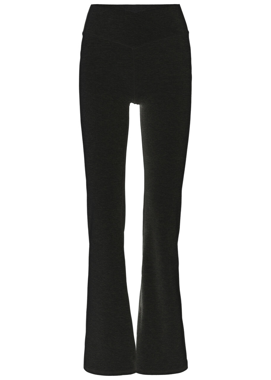Vuori Elevation Rhythm Flare Stretch-jersey Leggings Black
