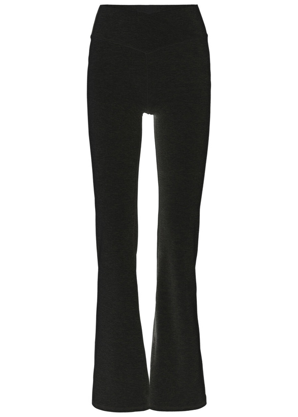 Photo: Vuori Elevation Rhythm Flare Stretch-jersey Leggings Black