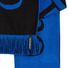 No Problemo Men's Logo Scarf in Blue/Black 