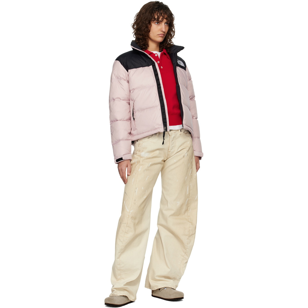 The North Face Pink 1996 Retro Nuptse Down Jacket