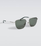 Bottega Veneta - Metal-frame sunglasses