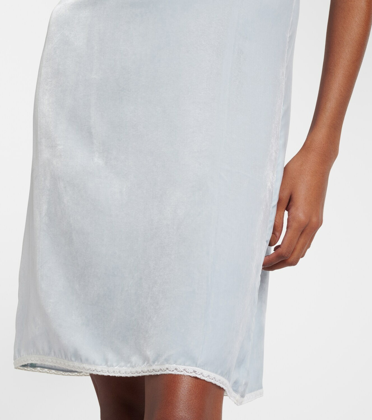 Prada Velvet slip dress