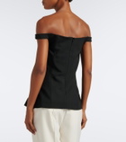 Róhe Off-shoulder top