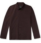 Theory - Yonny Nylon-Blend Shirt Jacket - Merlot