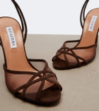 Aquazzura Shear suede sandals